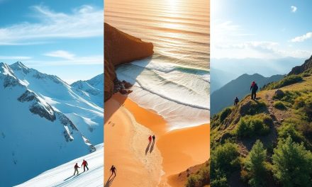 Kiedy jechać na wakacje dla konkretnych aktywności – jak wybrać najlepszy termin dla narciarstwa, plażowania i trekkingu